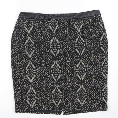 Marks and Spencer Women's Black Knee Length Pencil Skirt