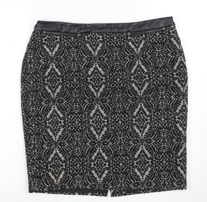 Marks and Spencer Women's Black Knee Length Pencil Skirt