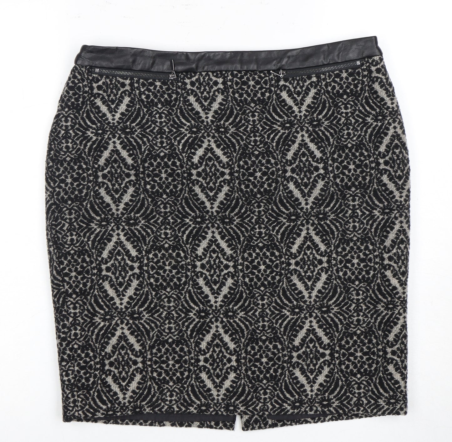 Marks and Spencer Women's Black Knee Length Pencil Skirt