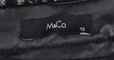 Marks and Spencer Women's Black Knee Length Pencil Skirt