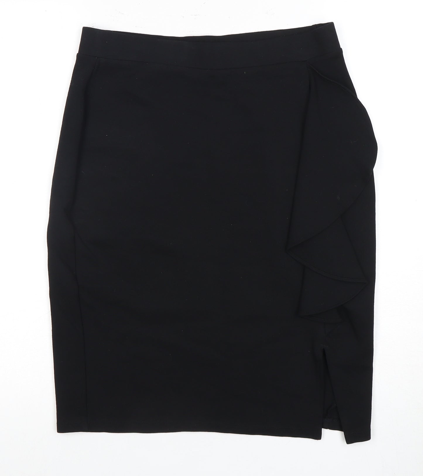 Marks and Spencer Women's Black Pencil Skirt, Size 12