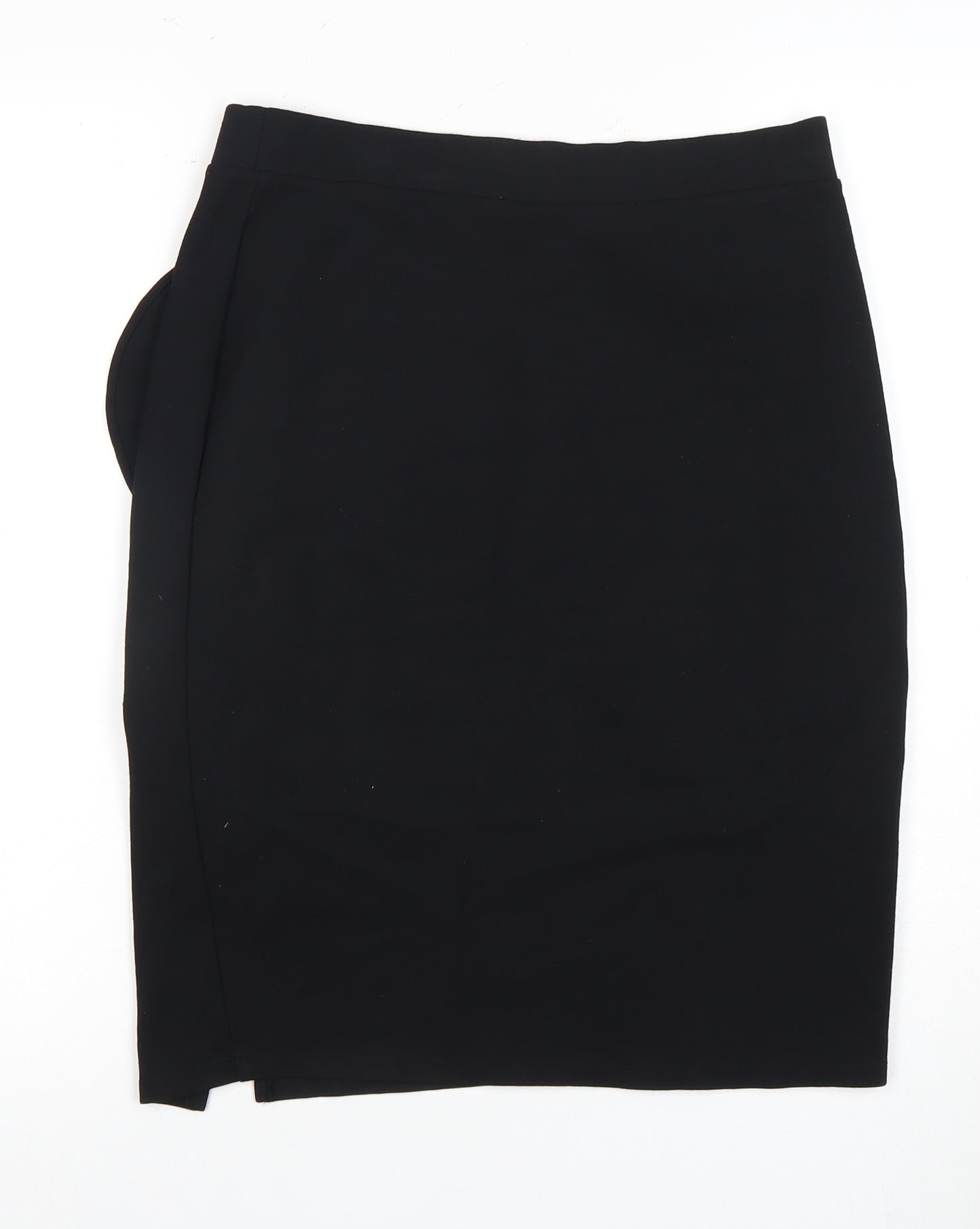 Marks and Spencer Women's Black Pencil Skirt, Size 12