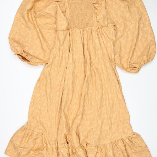 River Island Women's Beige Dress Size 18