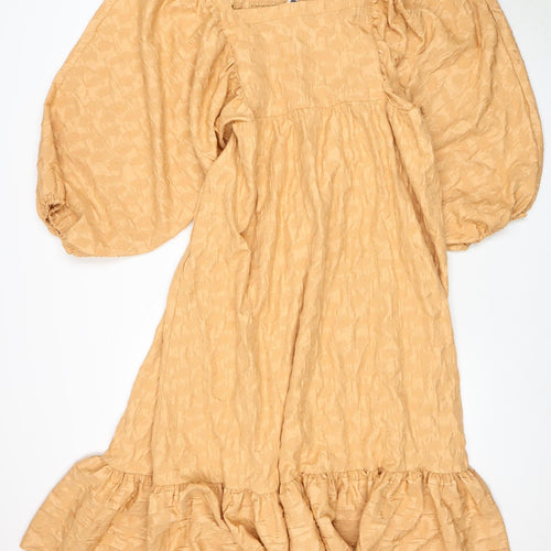 River Island Women's Beige Dress Size 18