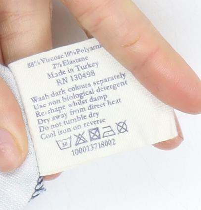 Jack Wills Women's Multicoloured A-Line Floral Skirt Size 6