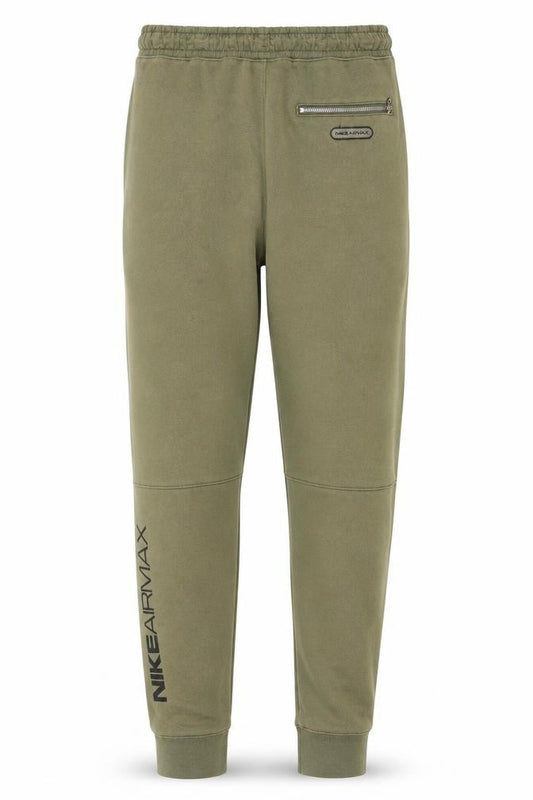 Front view of Nike Men's Green Jogger Trousers S