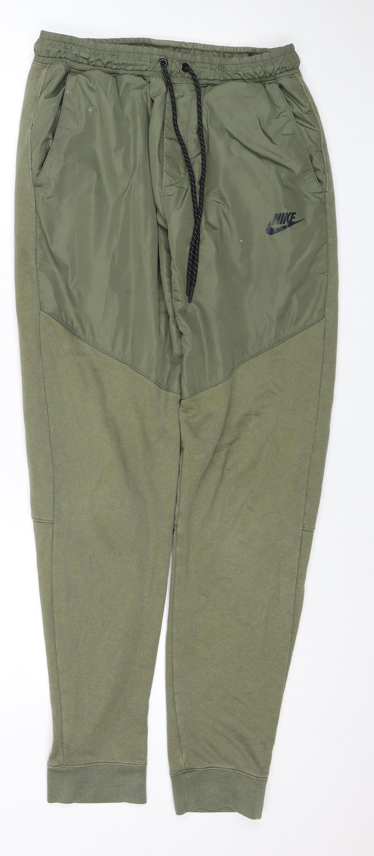 Nike Men's Green Jogger Trousers S