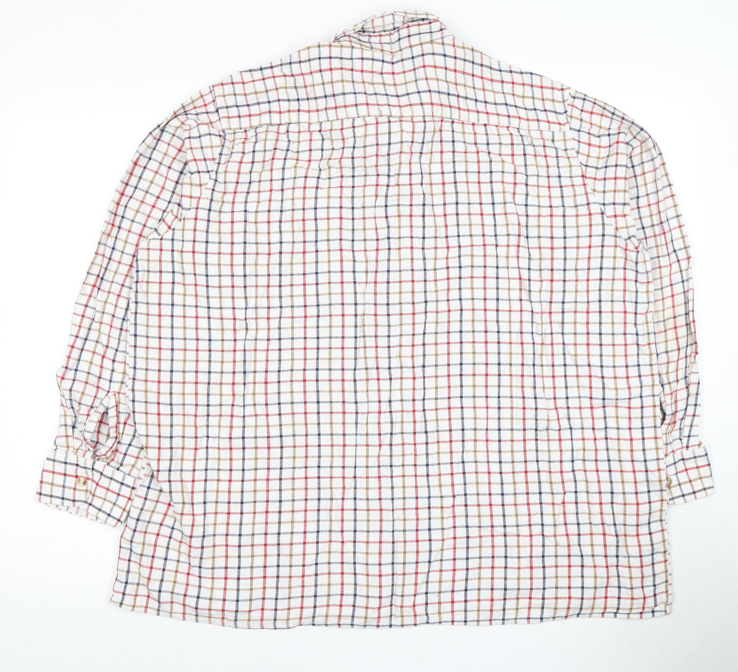 John Brocklehurst Men's Multicoloured XL Check Shirt