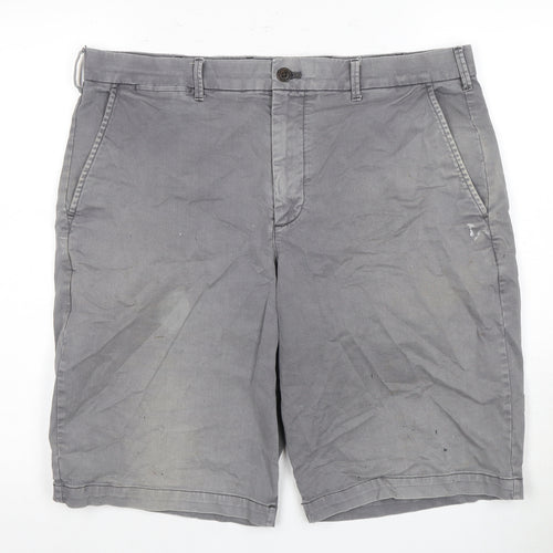 GAP Men’s Grey Chino Shorts Size 36 with Pockets