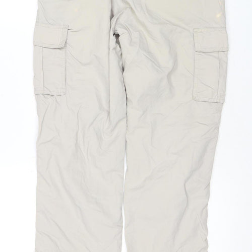 Mountain Warehouse Women's Beige Cargo Trousers Size 8