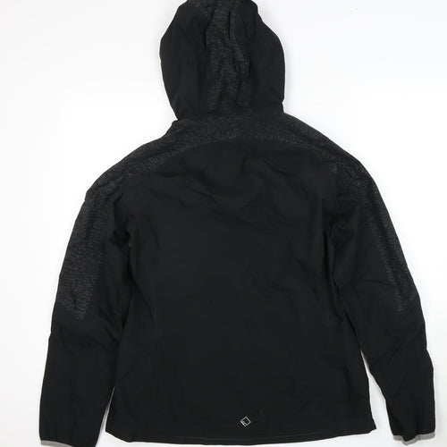 Regatta Women's Black Waterproof Hooded Jacket Size 13