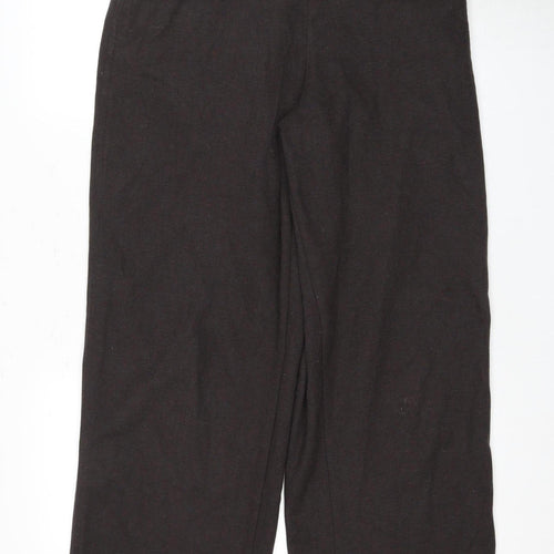 Uniqlo Women's Black Trousers XL Elastic Waist
