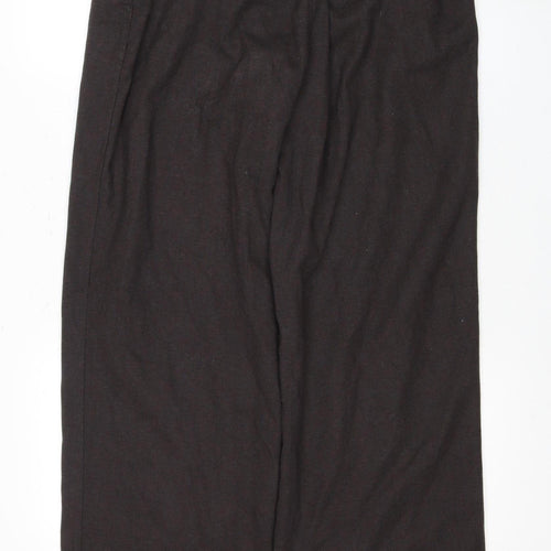 Uniqlo Women's Black Trousers XL Elastic Waist