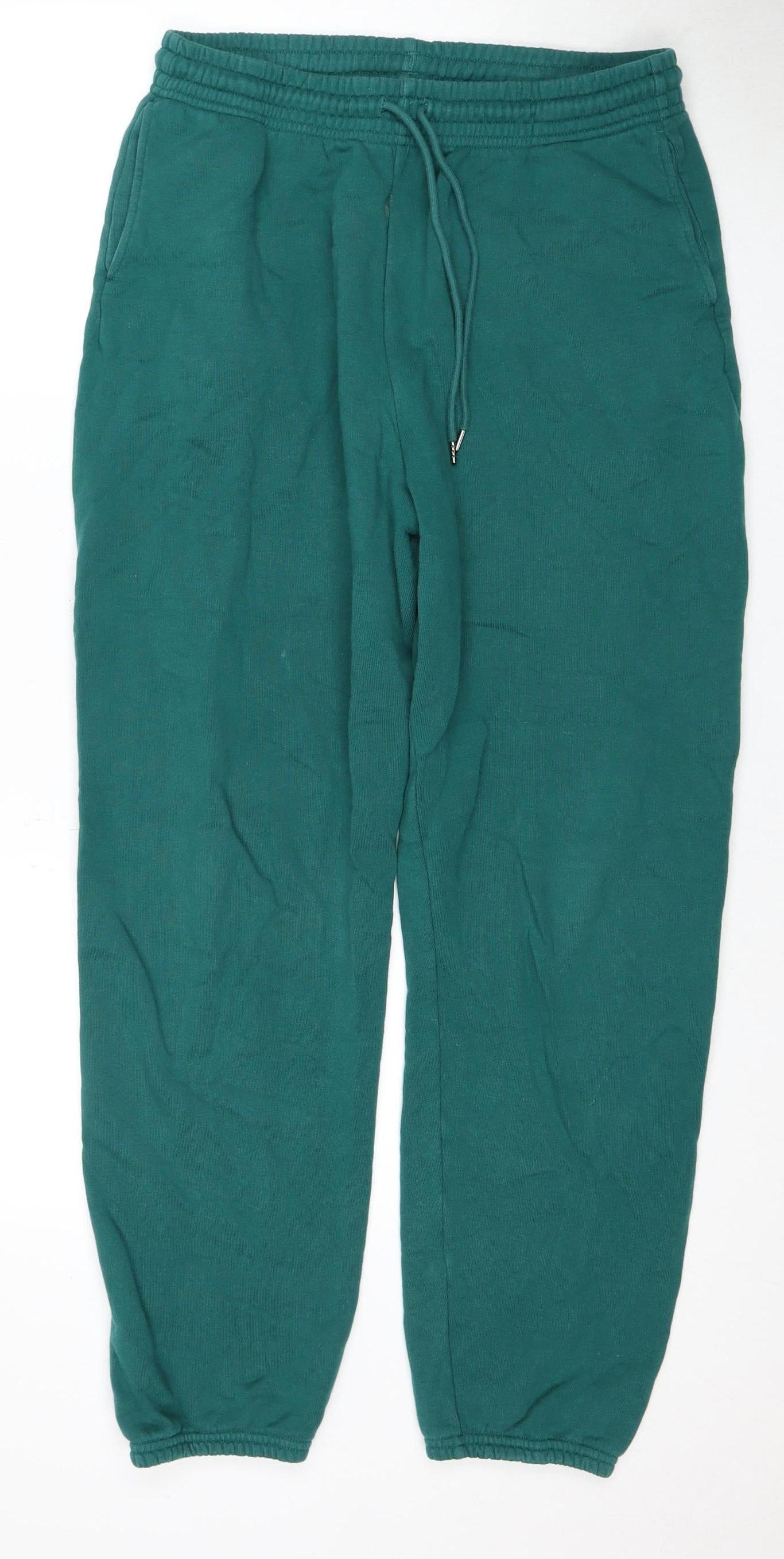 Uniqlo Green Jogger Trousers - Size L