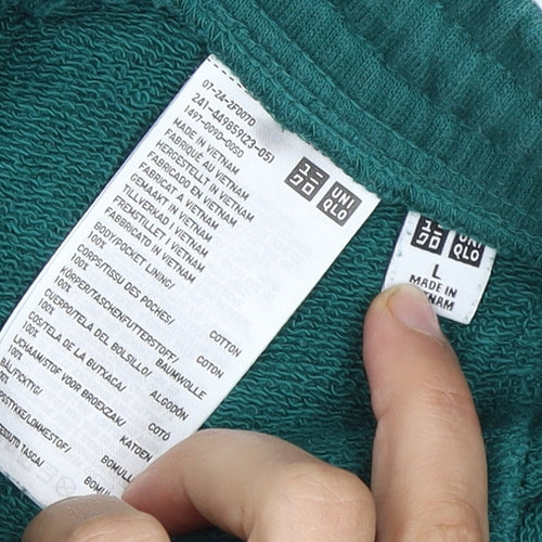 Uniqlo Green Jogger Trousers - Size L