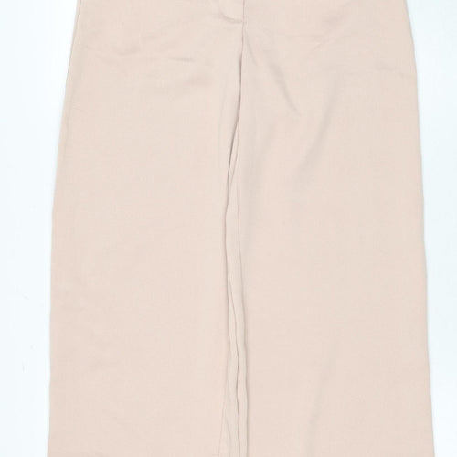 New Look Women's Beige Wide-Leg Trousers