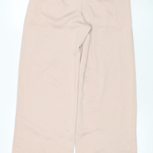 New Look Women's Beige Wide-Leg Trousers
