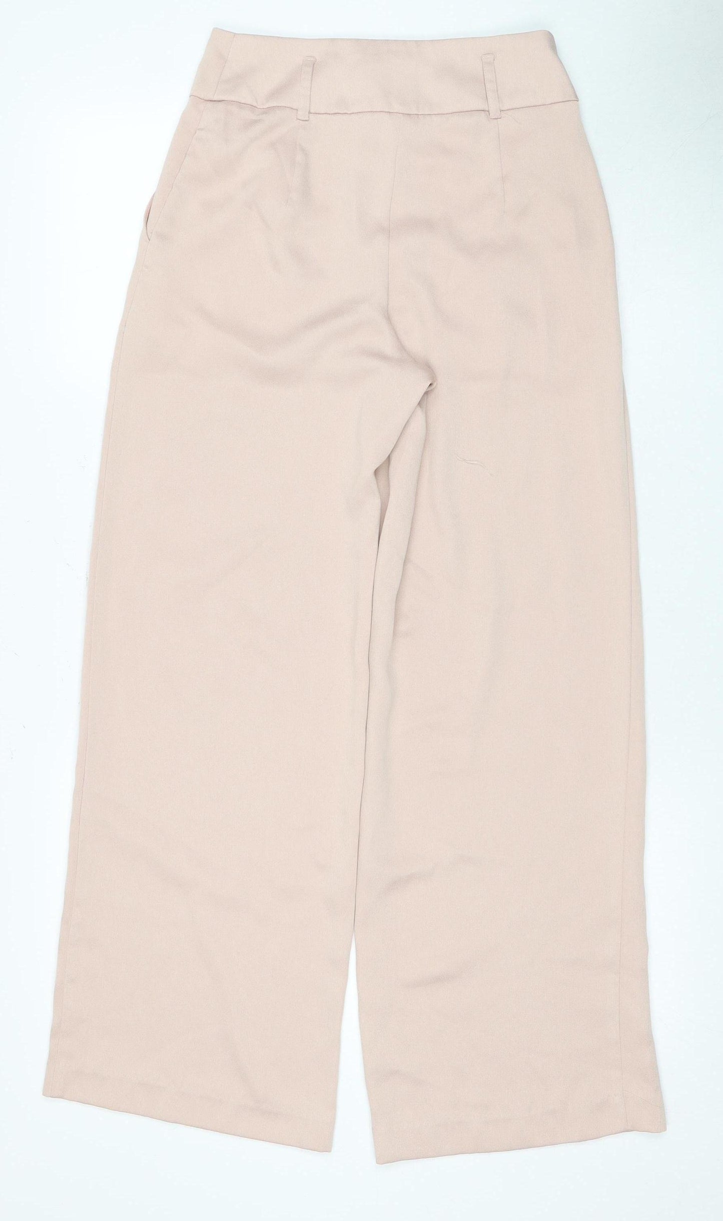 New Look Women's Beige Wide-Leg Trousers