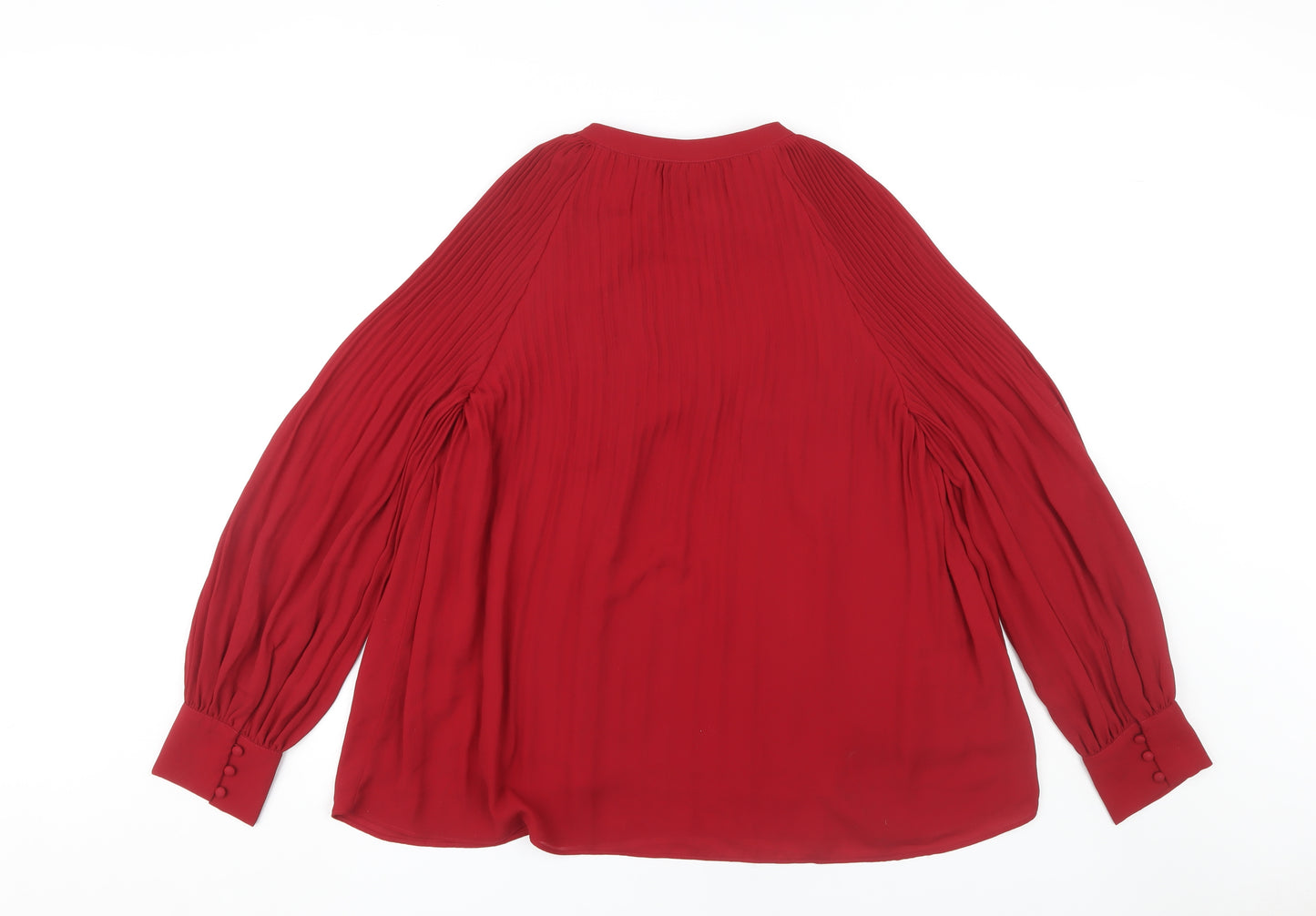 Crew Clothing Company Women's Red Blouse, Size 14