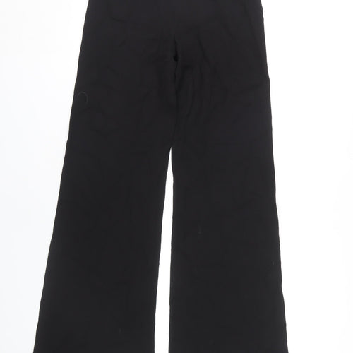 French Connection Women's Black Wide Leg Trousers Size 8