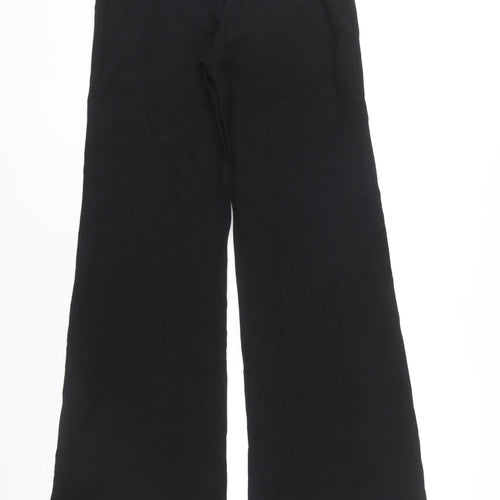 French Connection Women's Black Wide Leg Trousers Size 8