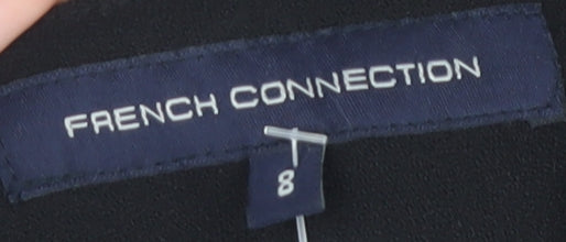 French Connection Women's Black Wide Leg Trousers Size 8