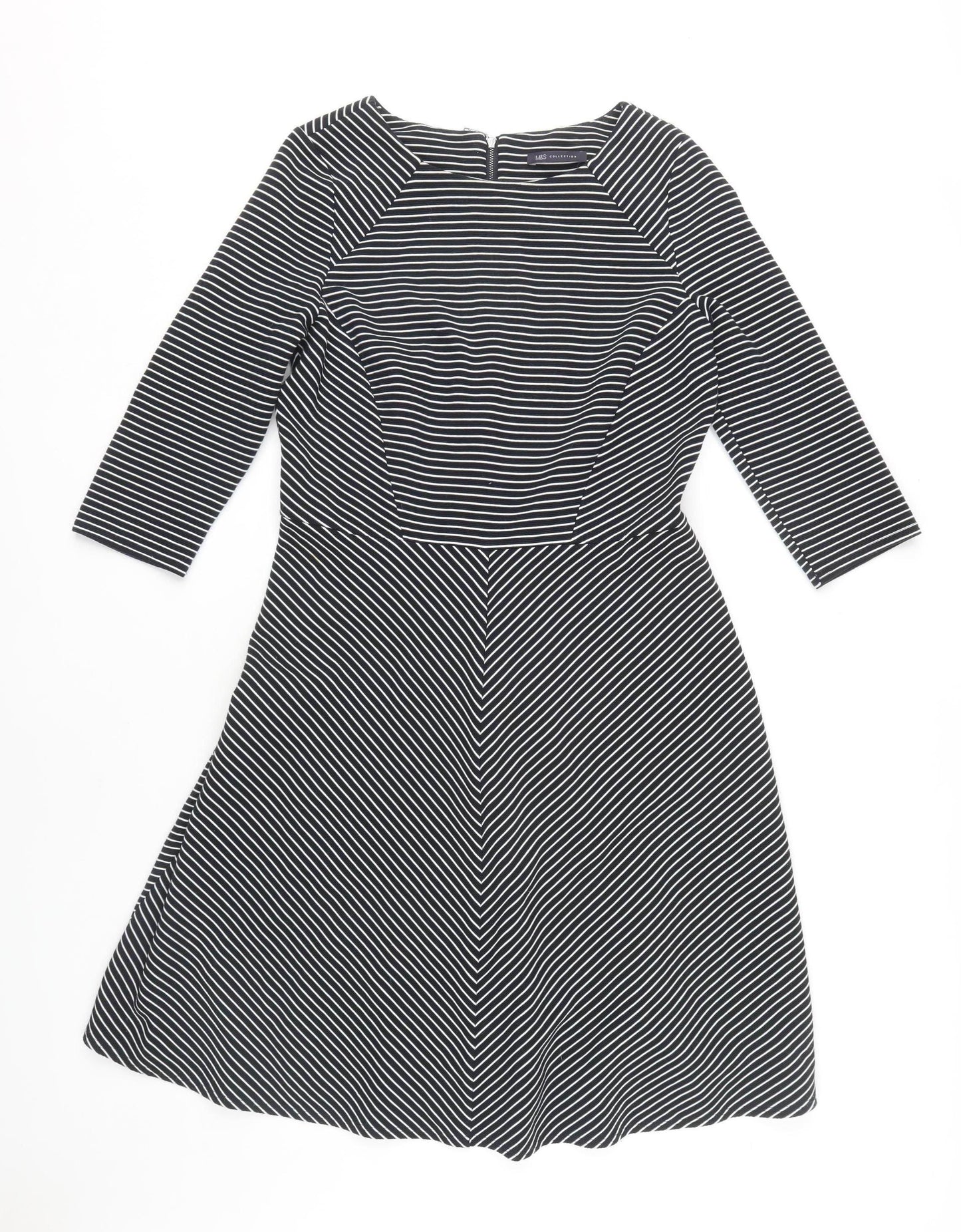 Marks and Spencer Women’s Black Long Dress Size 14