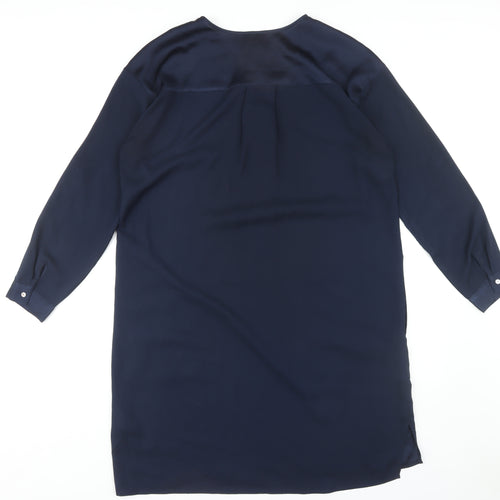 Warehouse Women's Blue Dress Size 16 with Pockets