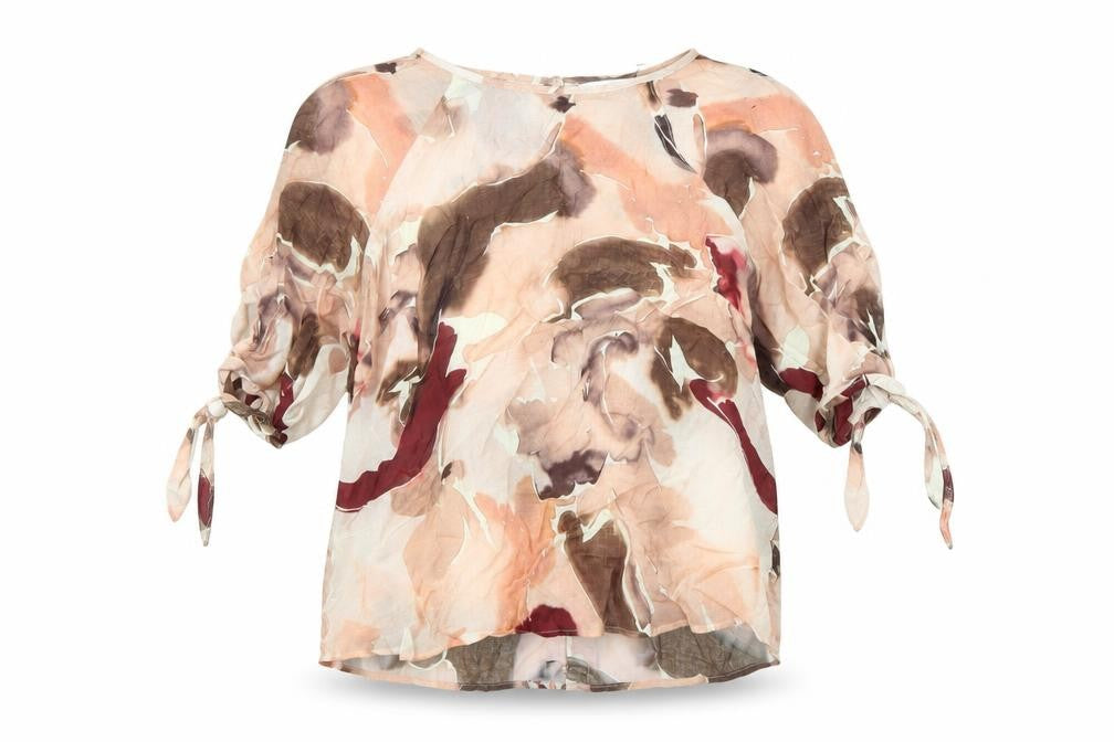 Front view of Next Women's Multicoloured Floral Blouse, size 10