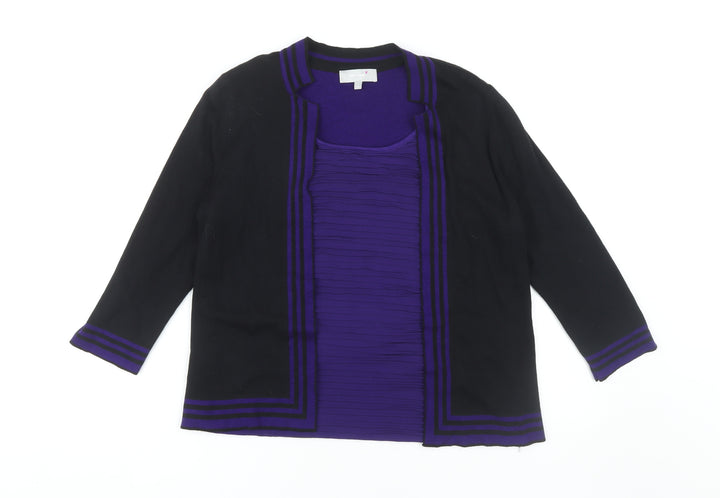 Marks and Spencer Women's Black Cardigan Size 14