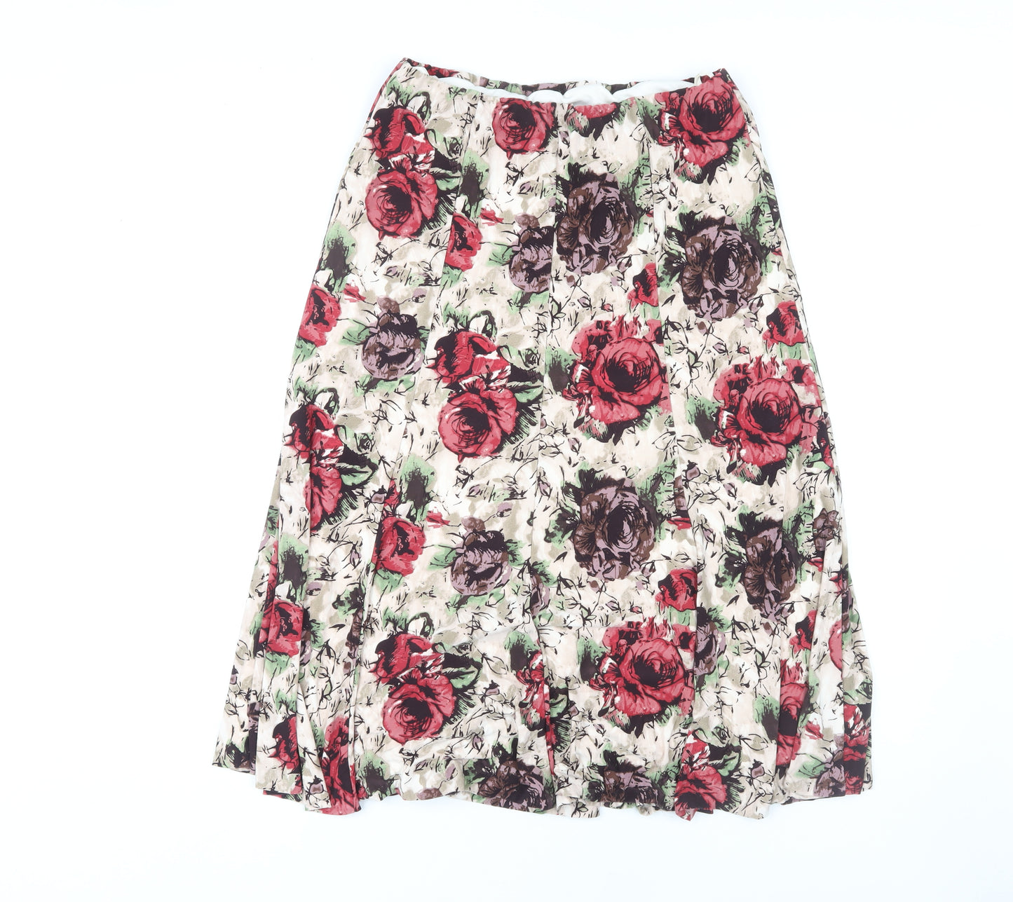 CC Women's Multicoloured Floral Skirt S