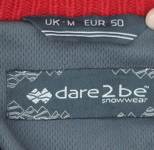 dare 2b Men's Red Ski Jumper M Full Zip Snowwear