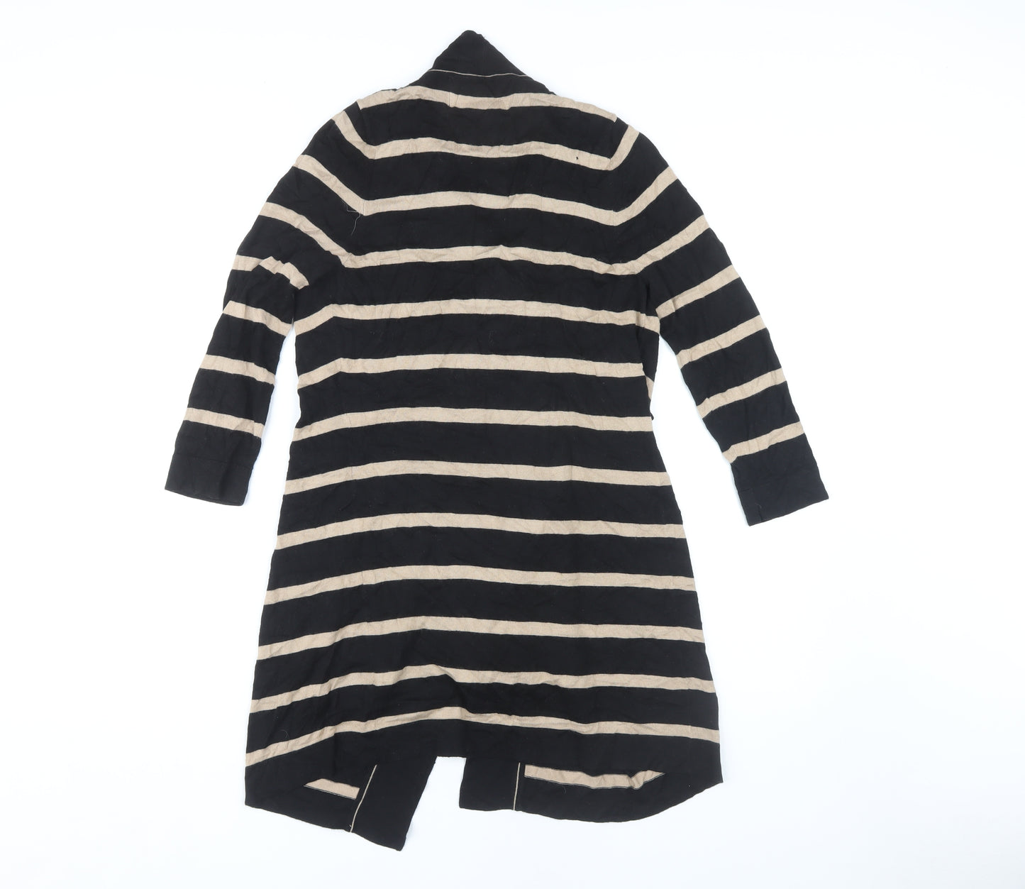 Principles Women's Black Cardigan Size 14 Striped