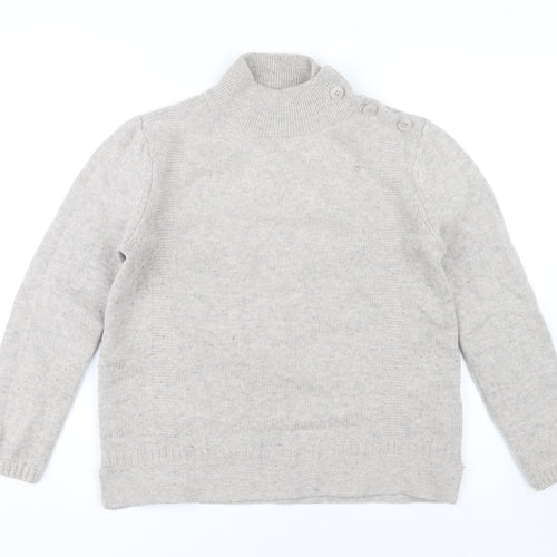 Seasalt Cornwall Women's Grey Pullover Jumper, Size 12