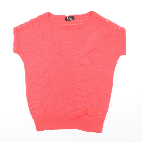 Wallis Women’s Red Short Sleeve Top Size S