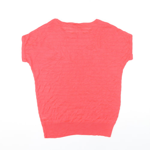 Wallis Women’s Red Short Sleeve Top Size S