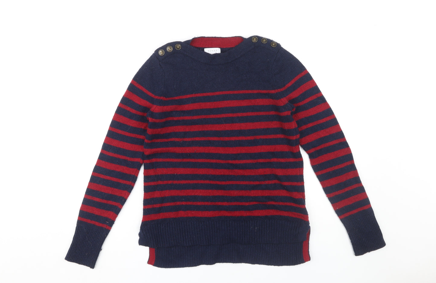 Kenar Women's Multicoloured Striped Jumper M