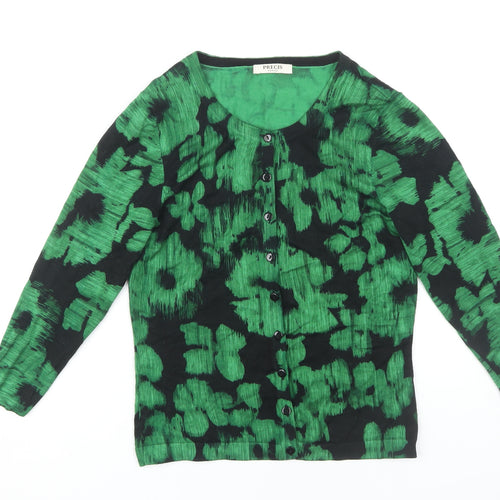 Precis Petite Women's Green XS Cardigan