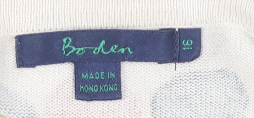 Boden Women's Multicoloured Polka Dot Cardigan Size 10