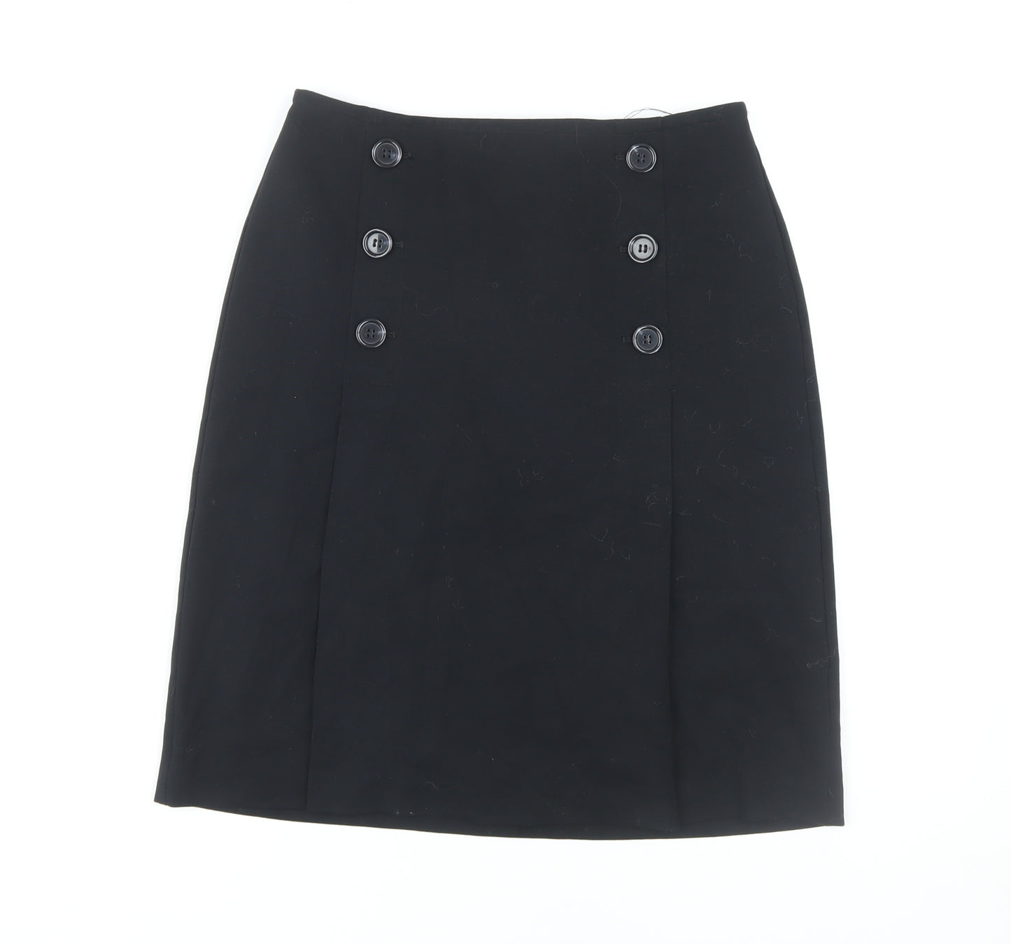 Marks and Spencer Women's Black Pencil Skirt Size 8
