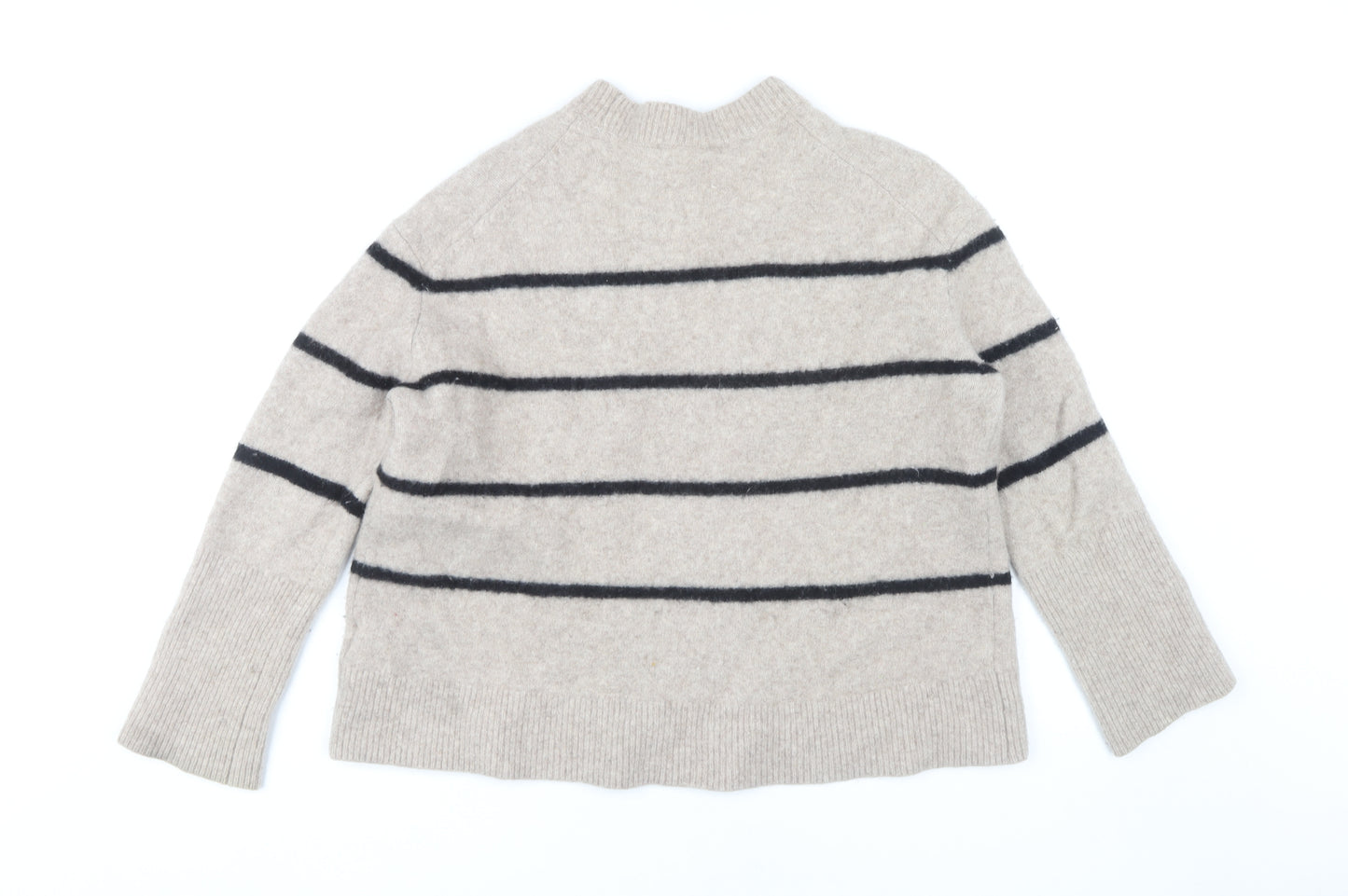 Stockholm Atelier Beige Striped Women’s Jumper Size S