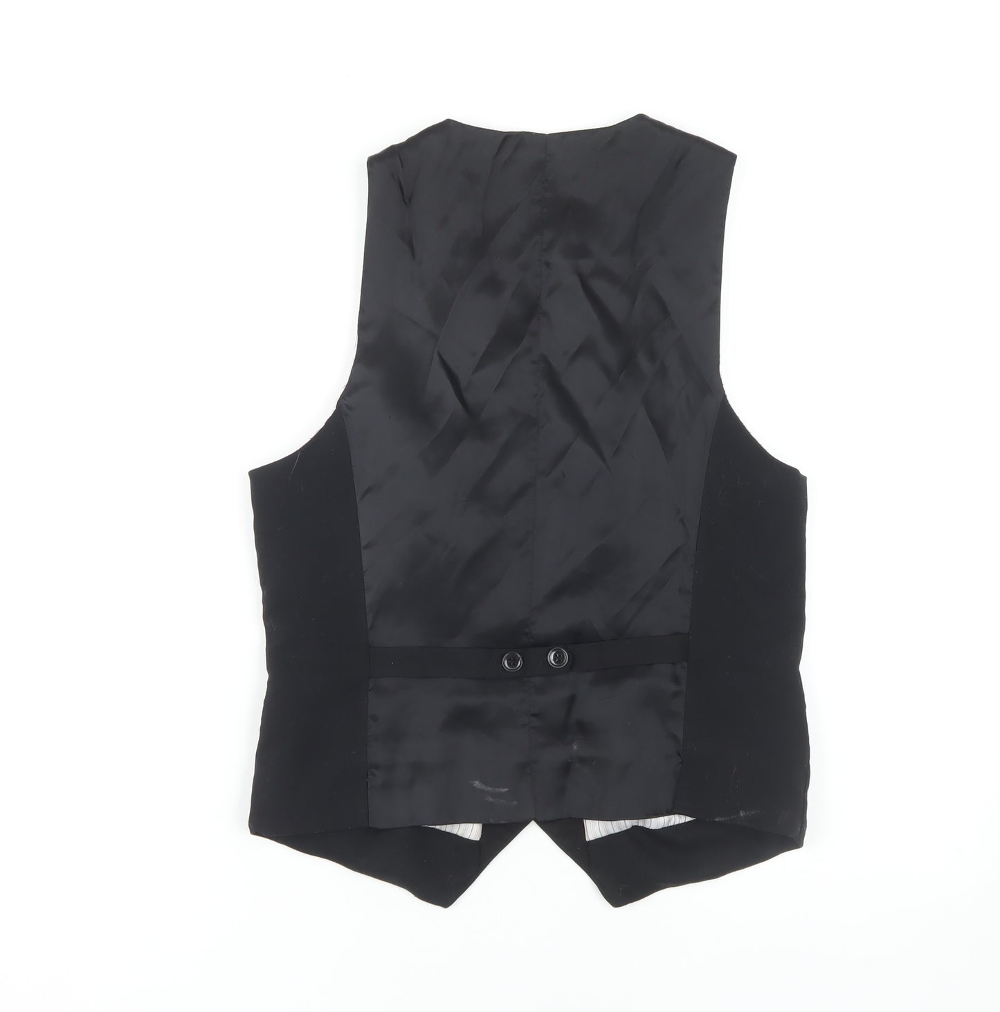 H&M Women's Black Suit Waistcoat Size 14