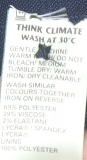 Marks and Spencer Men's Blue Check Waistcoat 42R