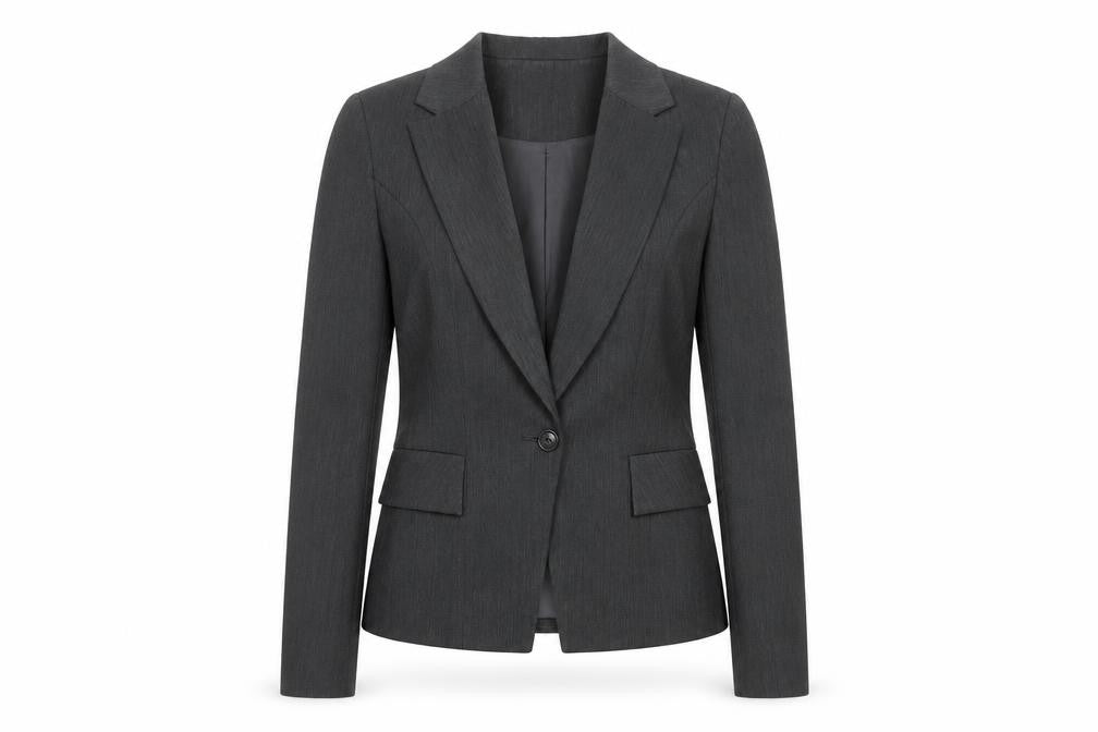 Front view of Portmans Women's Black Blazer -, size 8