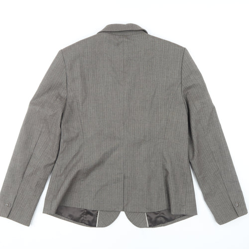 Next Women's Grey Suit Jacket Size 16 Regular