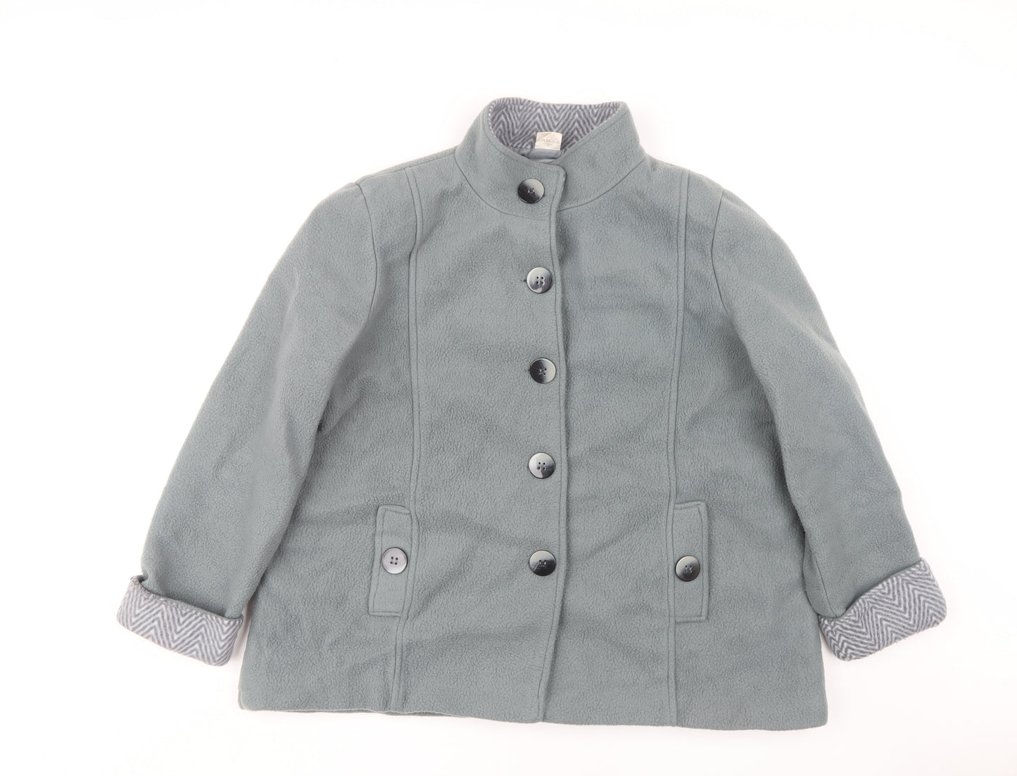 Anne de Lancay Women's Grey Fleece Jacket L