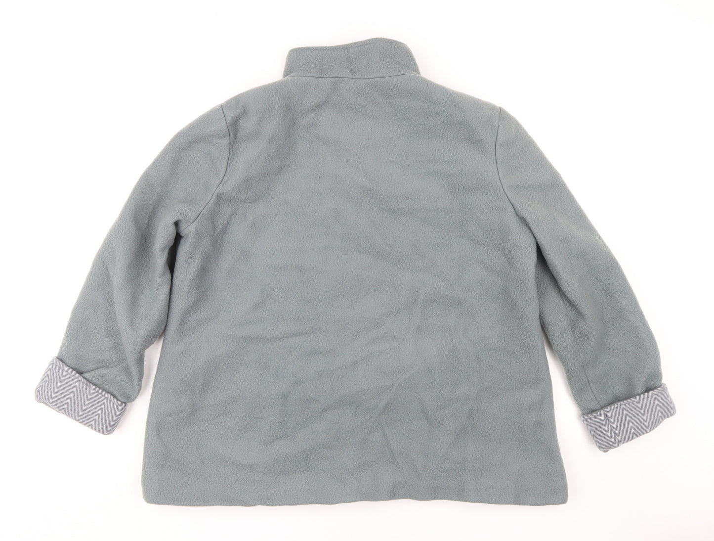 Anne de Lancay Women's Grey Fleece Jacket L