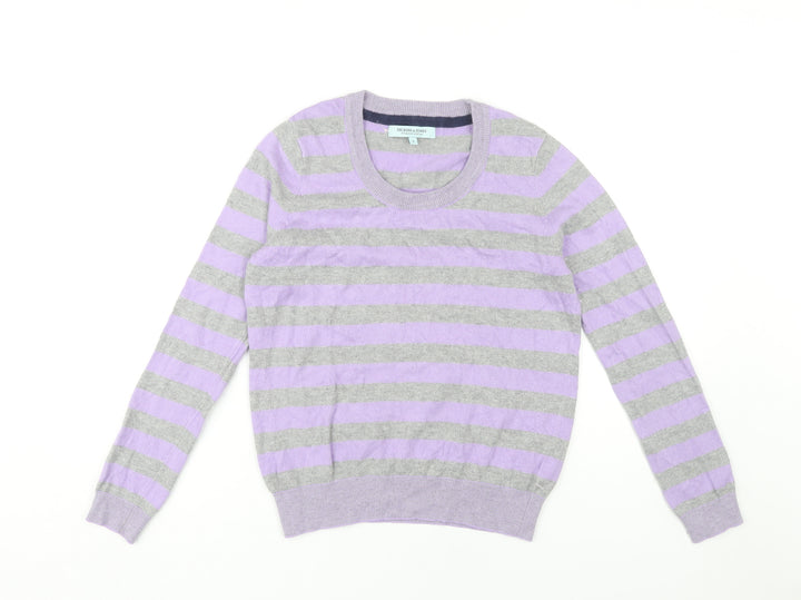 Dickins & Jones Women's Multicoloured Striped Pullover, Size S