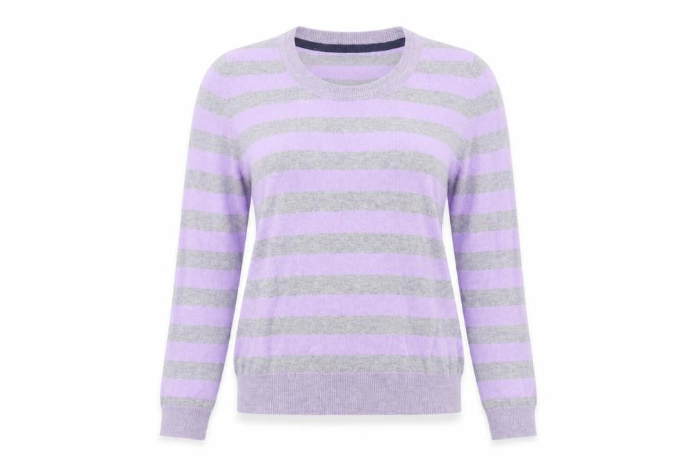 Dickins & Jones Women's Multicoloured Striped Pullover, Size S