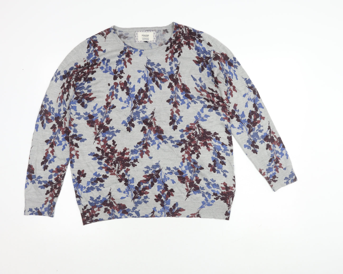 Maine New England Women's Multicoloured Floral Jumper Size 14